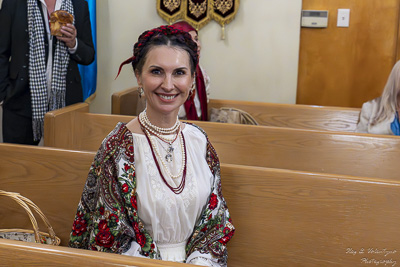 Хресний хід, Літургія і освячення великодних кошиків