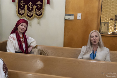 Хресний хід, Літургія і освячення великодних кошиків