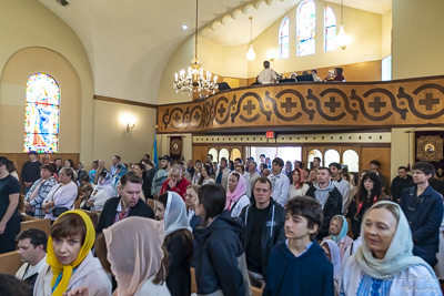 The Bright Resurrection of Christ. Blessing of Baskets.