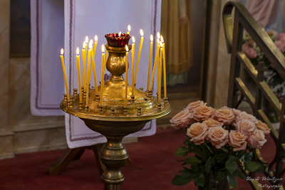 The Bright Resurrection of Christ. Blessing of Baskets.