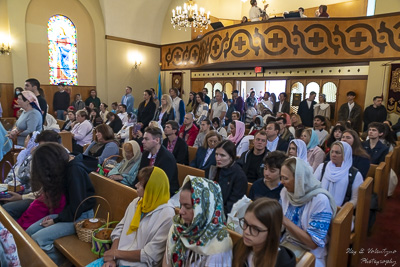 The Bright Resurrection of Christ. Blessing of Baskets.