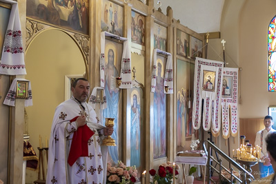 The Bright Resurrection of Christ. Blessing of Baskets.