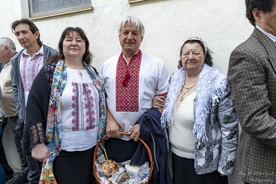 The Bright Resurrection of Christ. Blessing of Baskets.