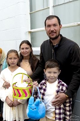 The Bright Resurrection of Christ. Blessing of Baskets.