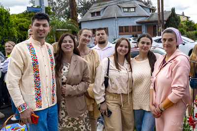 The Bright Resurrection of Christ. Blessing of Baskets.