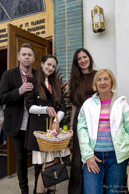 The Bright Resurrection of Christ. Blessing of Baskets.