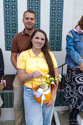 The Bright Resurrection of Christ. Blessing of Baskets.