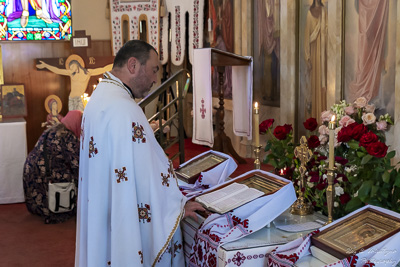 The Bright Resurrection of Christ. Blessing of Baskets.