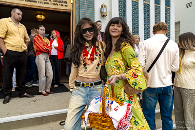 The Bright Resurrection of Christ. Blessing of Baskets.