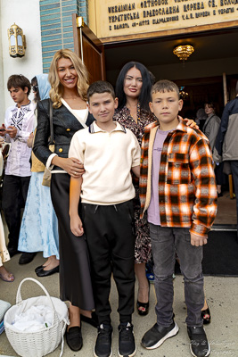 The Bright Resurrection of Christ. Blessing of Baskets.