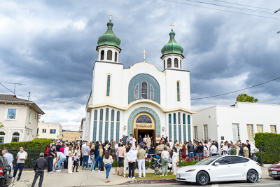 The Bright Resurrection of Christ. Blessing of Baskets.