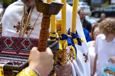 The Bright Resurrection of Christ. Blessing of Baskets.