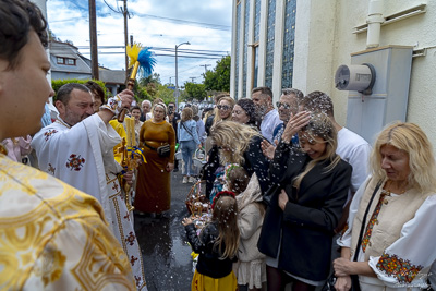 The Bright Resurrection of Christ. Blessing of Baskets.