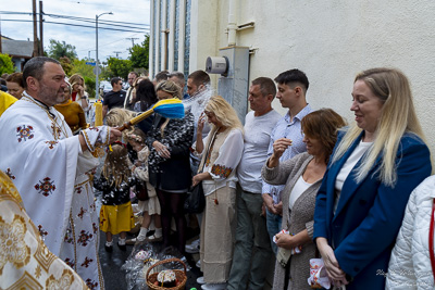The Bright Resurrection of Christ. Blessing of Baskets.