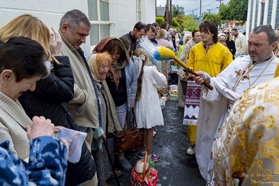The Bright Resurrection of Christ. Blessing of Baskets.