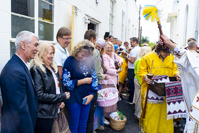 The Bright Resurrection of Christ. Blessing of Baskets.