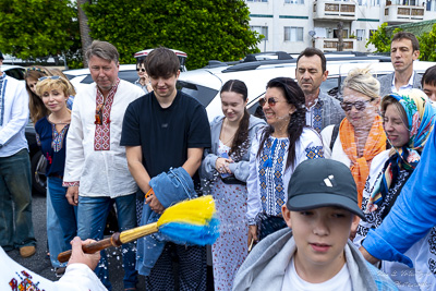 The Bright Resurrection of Christ. Blessing of Baskets.