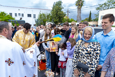 The Bright Resurrection of Christ. Blessing of Baskets.