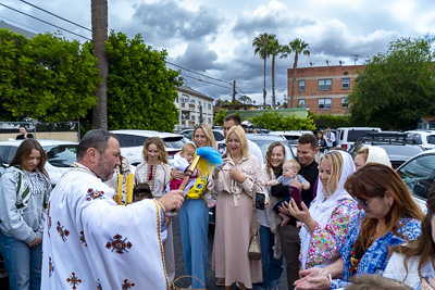 The Bright Resurrection of Christ. Blessing of Baskets.