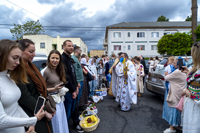 The Bright Resurrection of Christ. Blessing of Baskets.