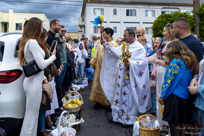 The Bright Resurrection of Christ. Blessing of Baskets.