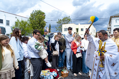 The Bright Resurrection of Christ. Blessing of Baskets.