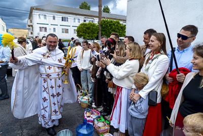 The Bright Resurrection of Christ. Blessing of Baskets.