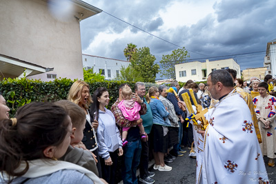 The Bright Resurrection of Christ. Blessing of Baskets.