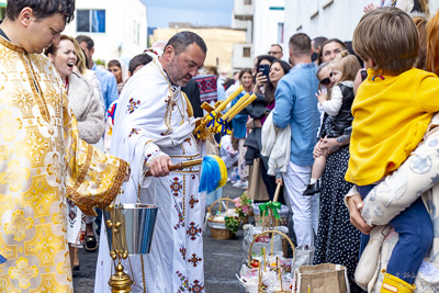 The Bright Resurrection of Christ. Blessing of Baskets.