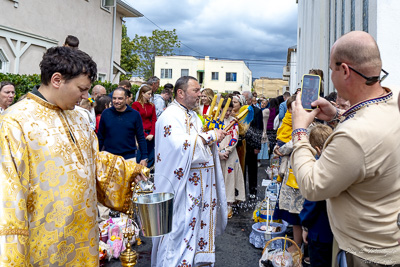 The Bright Resurrection of Christ. Blessing of Baskets.