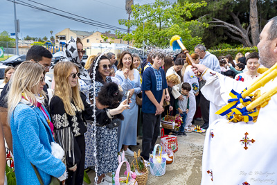 The Bright Resurrection of Christ. Blessing of Baskets.