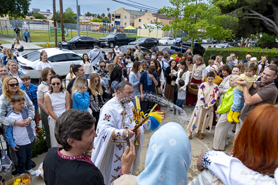 The Bright Resurrection of Christ. Blessing of Baskets.