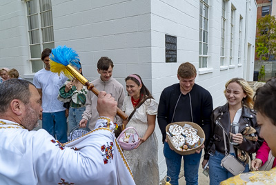 The Bright Resurrection of Christ. Blessing of Baskets.