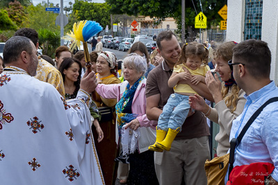 The Bright Resurrection of Christ. Blessing of Baskets.
