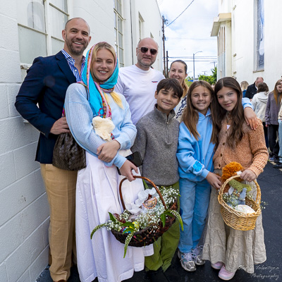 The Bright Resurrection of Christ. Blessing of Baskets.