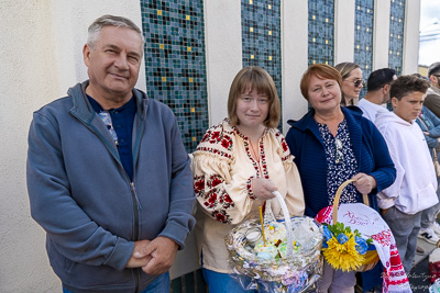 The Bright Resurrection of Christ. Blessing of Baskets.