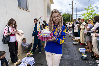 The Bright Resurrection of Christ. Blessing of Baskets.