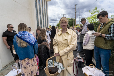 The Bright Resurrection of Christ. Blessing of Baskets.