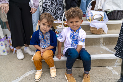 The Bright Resurrection of Christ. Blessing of Baskets.