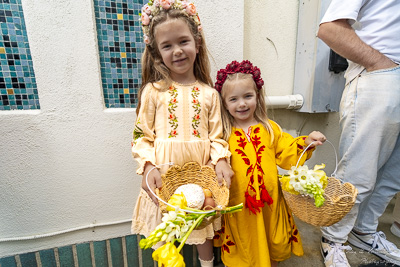 The Bright Resurrection of Christ. Blessing of Baskets.