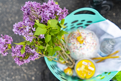 The Bright Resurrection of Christ. Blessing of Baskets.