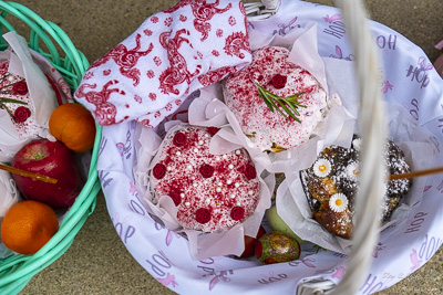 The Bright Resurrection of Christ. Blessing of Baskets.