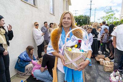 The Bright Resurrection of Christ. Blessing of Baskets.