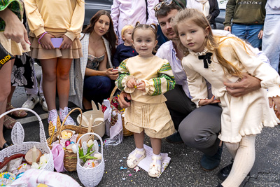 The Bright Resurrection of Christ. Blessing of Baskets.