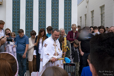 The Bright Resurrection of Christ. Blessing of Baskets.